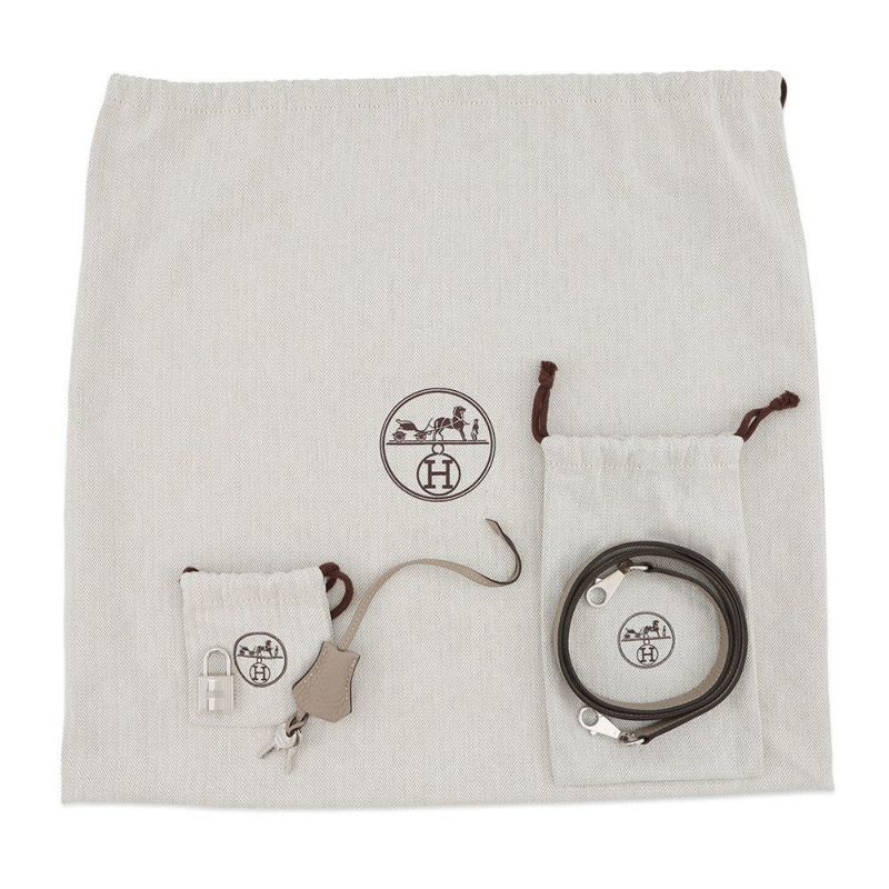 エルメス ハンドバッグ ボリード31 トゥルティエールグレー/シルバー金具 トリヨンクレマンス X刻印 2wayショルダー