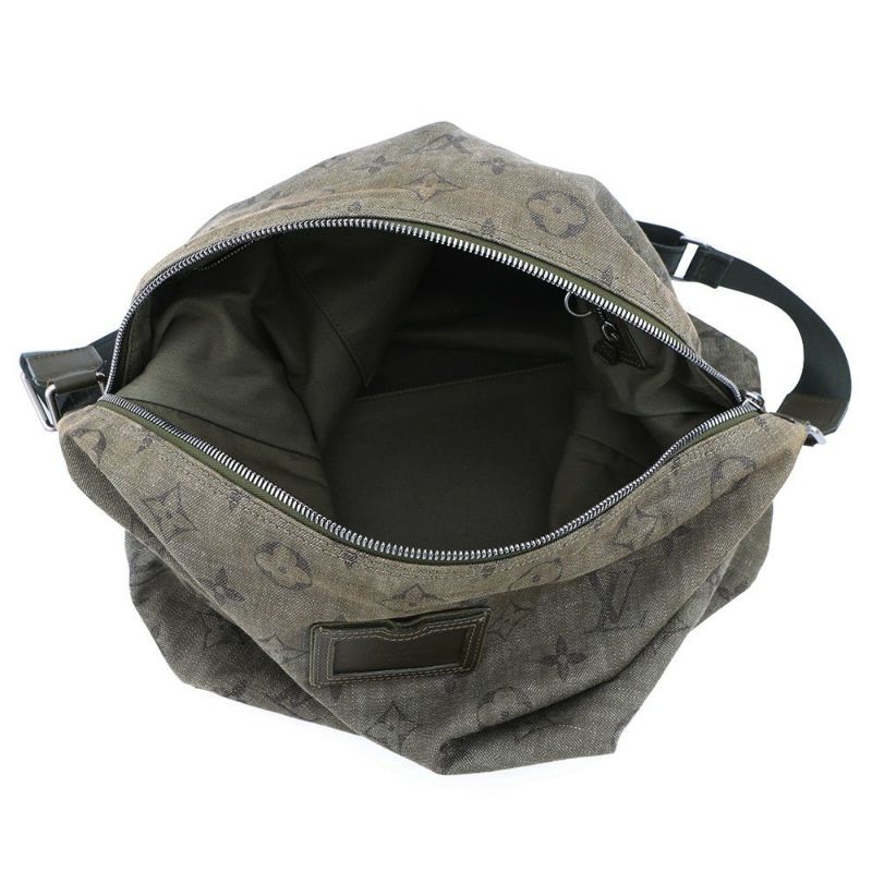 ルイヴィトン ショルダーバッグ モノグラム・アンプレッション デニム ブザスGM M40475 LOUIS VUITTON