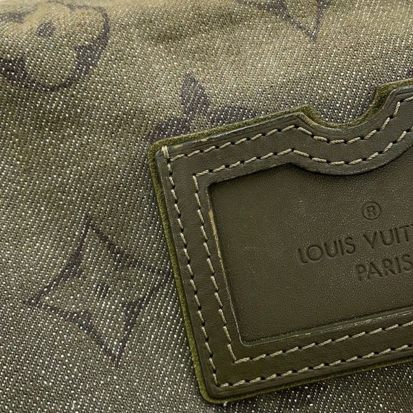 ルイヴィトン ショルダーバッグ モノグラム・アンプレッション デニム ブザスGM M40475 LOUIS VUITTON