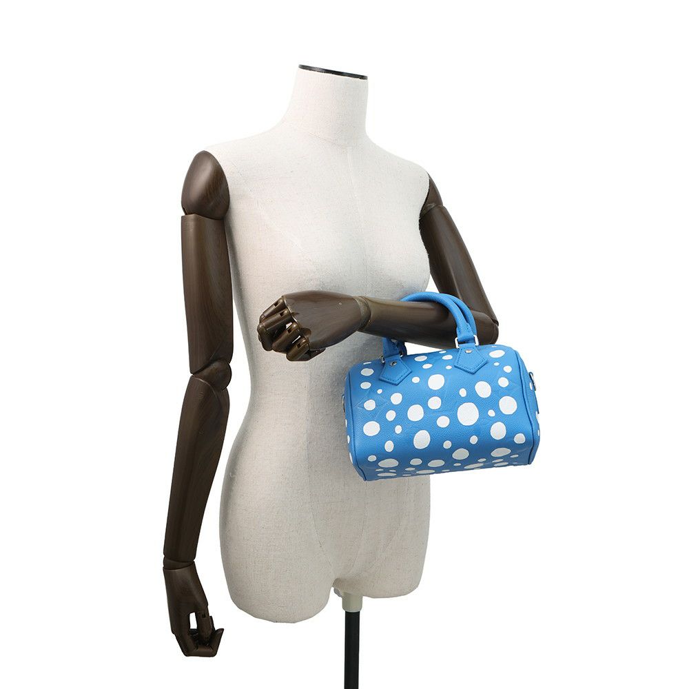 ルイヴィトン ハンドバッグ モノグラム・アンプラント LV×YK スピーディ・バンドリエール 20 M46425 2way 草間彌生 コラボ