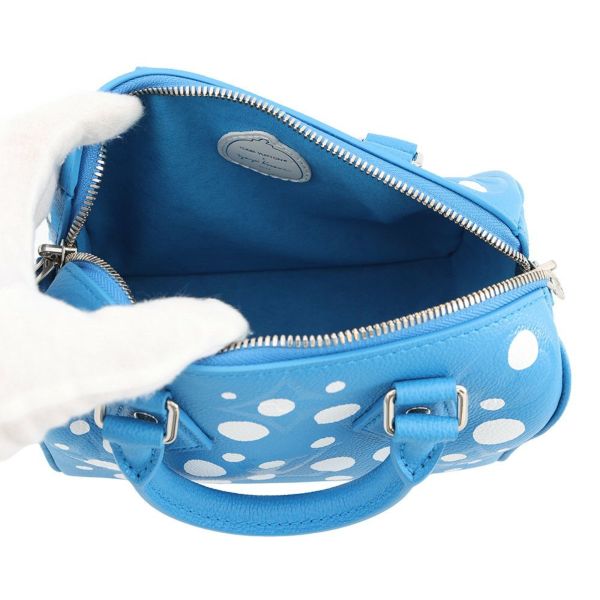 ルイヴィトン ハンドバッグ モノグラム・アンプラント LV×YK スピーディ・バンドリエール 20 M46425 2way 草間彌生 コラボ