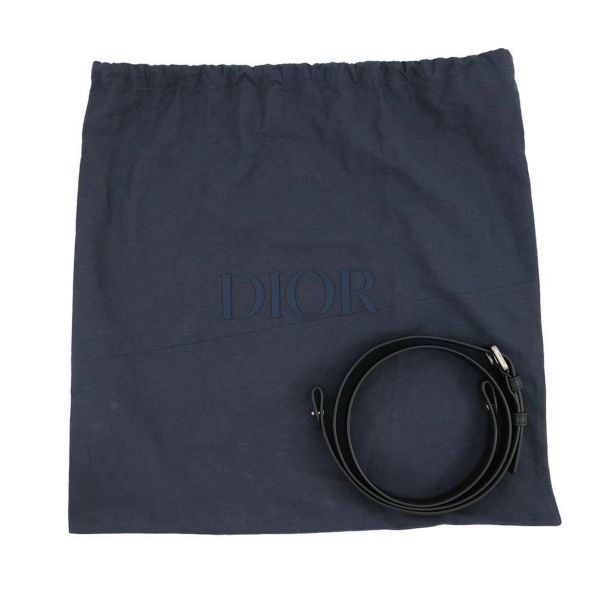 クリスチャン・ディオール ショルダーバッグ ヒット・ザ・ロード ミニ リュック CDダイヤモンド メンズ 黒 セール品