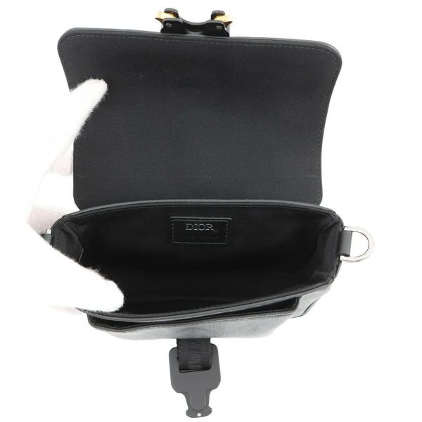 クリスチャン・ディオール ショルダーバッグ ヒット ザ ロード CDダイヤモンド Christian Dior メンズ 黒 セール品