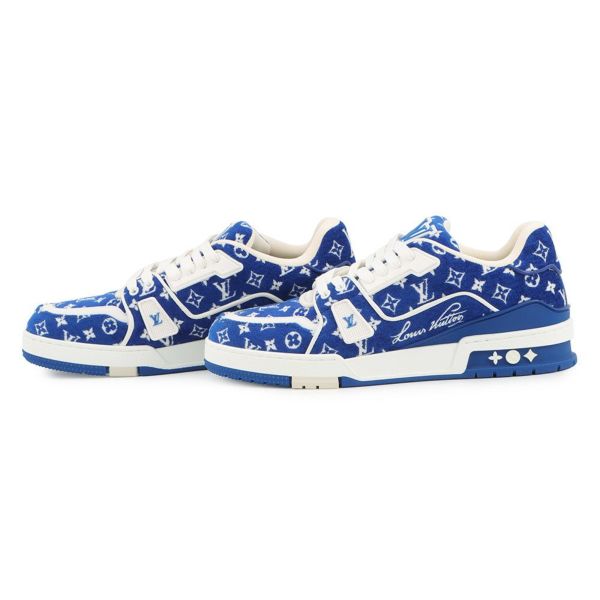 ルイヴィトン スニーカー モノグラム LVトレイナーライン メンズサイズ7 LOUIS VUITTON 靴