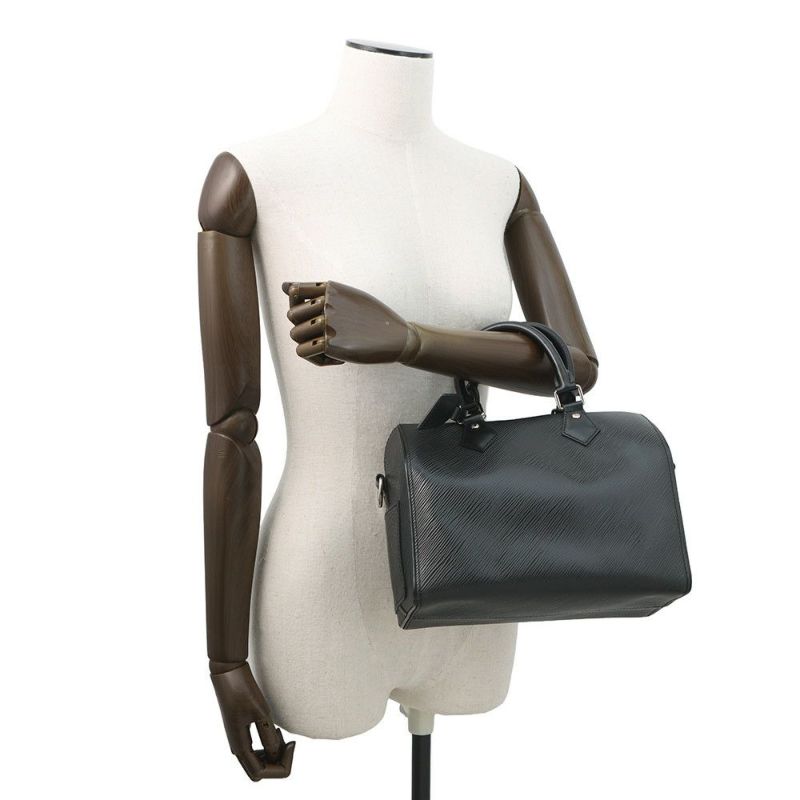 ルイヴィトン ハンドバッグ エピ スピーディ・バンドリエール25 M51278 LOUIS VUITTON 2way ブラック 黒