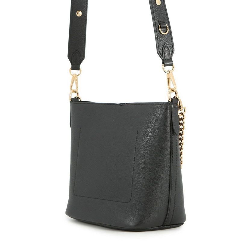 ルイヴィトン ショルダーバッグ グレインカーフレザー ロック & ウォーク M24006 LOUIS VUITTON 2way 黒 ブラック