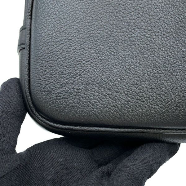 ルイヴィトン ショルダーバッグ グレインカーフレザー ロック & ウォーク M24006 LOUIS VUITTON 2way 黒 ブラック