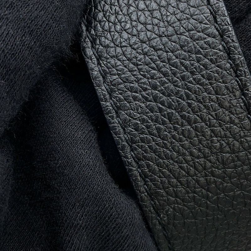 ルイヴィトン ショルダーバッグ グレインカーフレザー ロック & ウォーク M24006 LOUIS VUITTON 2way 黒 ブラック