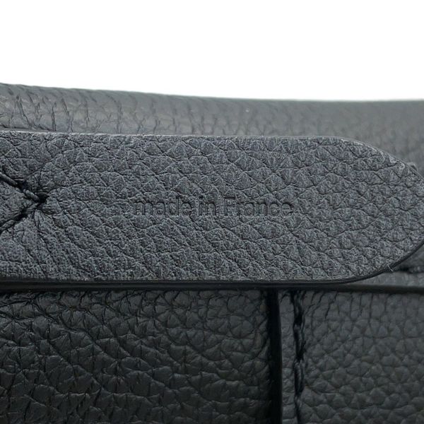 ルイヴィトン ショルダーバッグ グレインカーフレザー ロック & ウォーク M24006 LOUIS VUITTON 2way 黒 ブラック