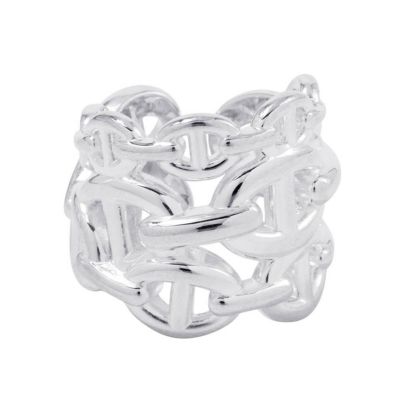 エルメス リング シェーヌダンクル アンシェネPM SV925シルバー リング