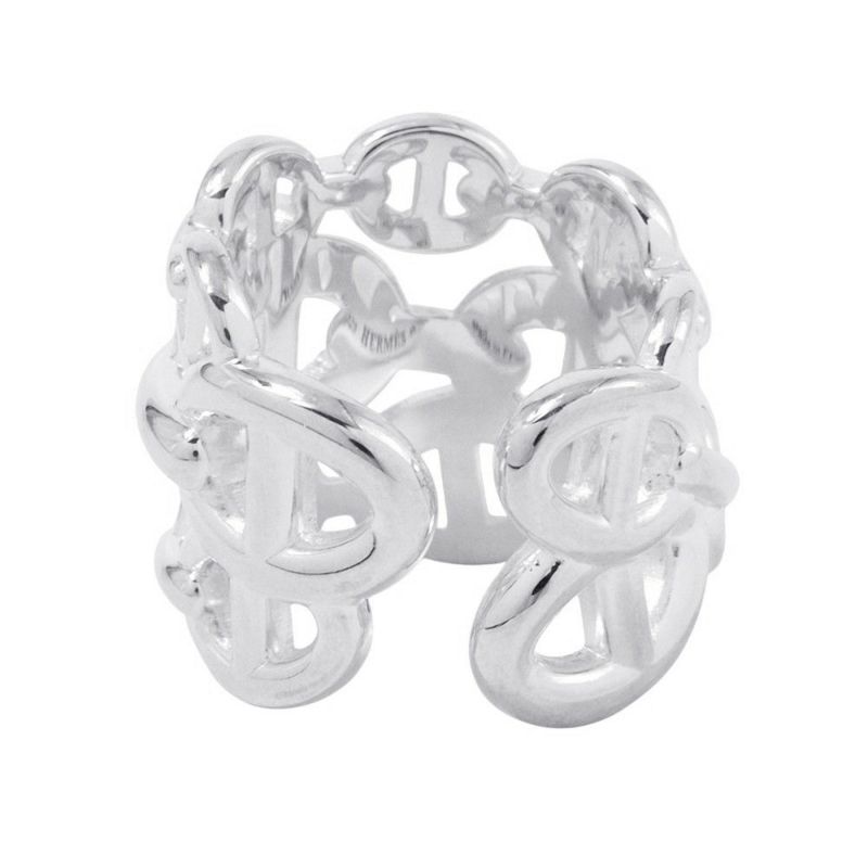 エルメス リング シェーヌダンクル アンシェネGM Enchainee SV925シルバー リングサイズ48 HERMES 指輪