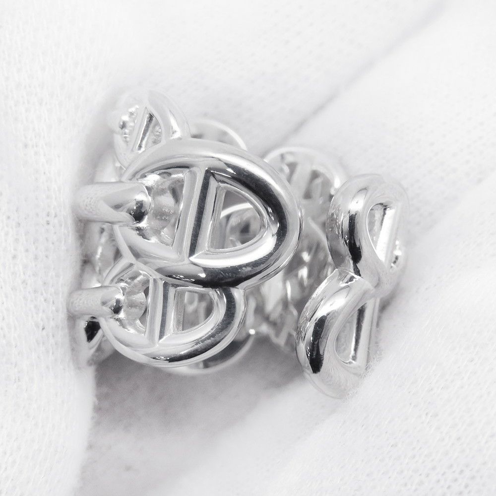 エルメス リング シェーヌダンクル アンシェネGM Enchainee SV925シルバー リングサイズ48 HERMES 指輪