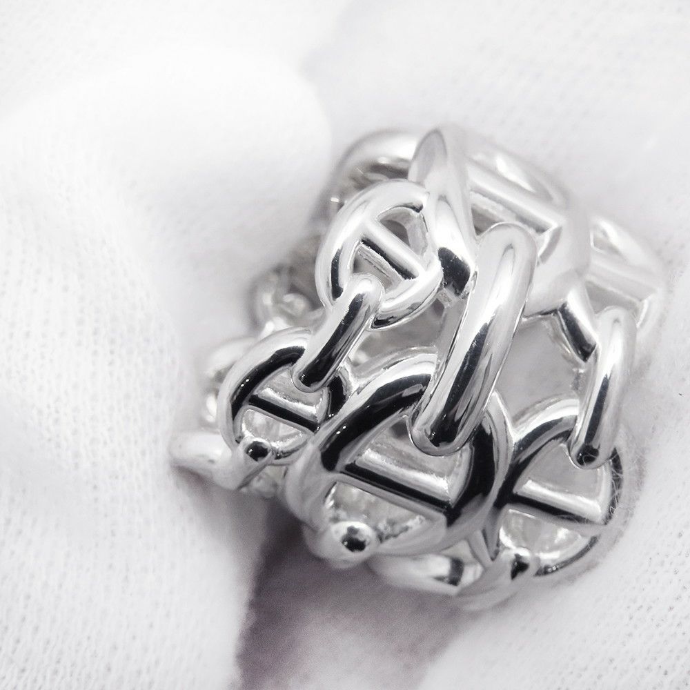 エルメス リング シェーヌダンクル アンシェネGM Enchainee SV925シルバー リングサイズ48 HERMES 指輪