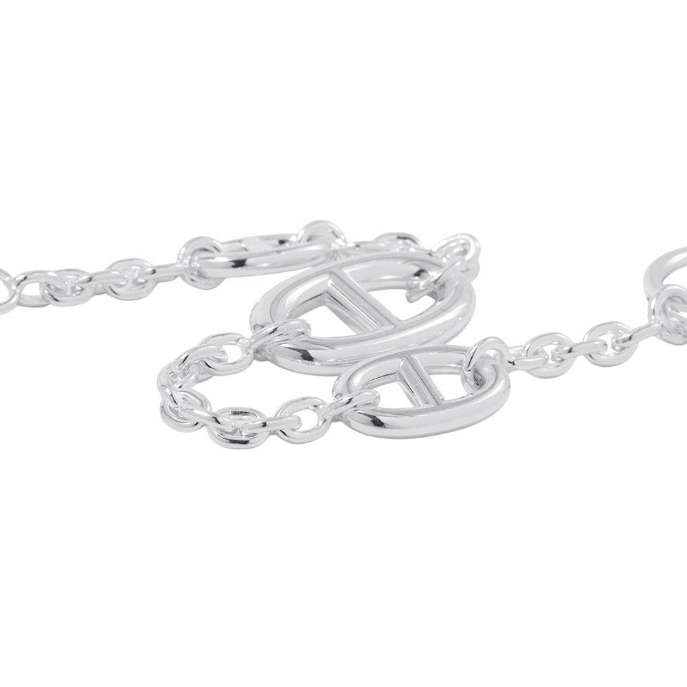 エルメス ブレスレット シェーヌダンクル ファランドール SV925シルバー サイズSH HERMES ジュエリー