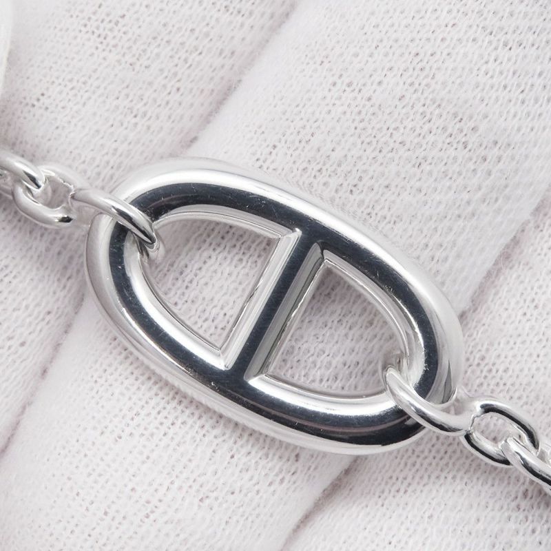 エルメス ブレスレット シェーヌダンクル ファランドール SV925シルバー サイズSH HERMES ジュエリー