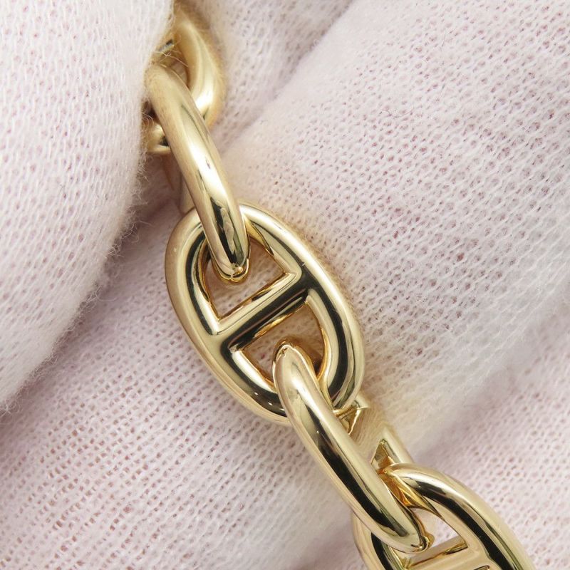 エルメス ネックレス シェーヌダンクルPM 43コマ K18YGイエローゴールド HERMES ジュエリー