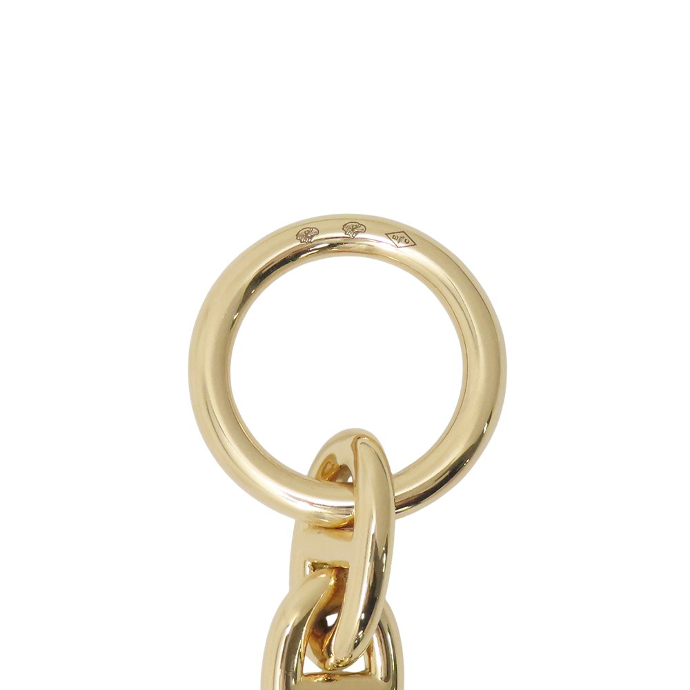 エルメス ネックレス シェーヌダンクルPM 43コマ K18YGイエローゴールド HERMES ジュエリー