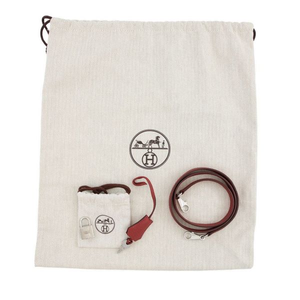 エルメス ハンドバッグ ケリー25 内縫い ルージュガランス/シルバー金具 トゴ □Q刻印 2wayショルダー