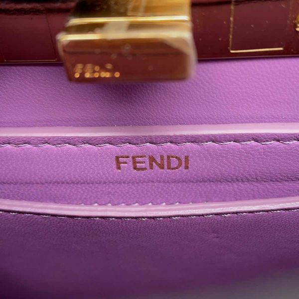 フェンディ ハンドバッグ ピーカブー アイシーユー プチ 8BN335 FENDI 2wayショルダーバッグ