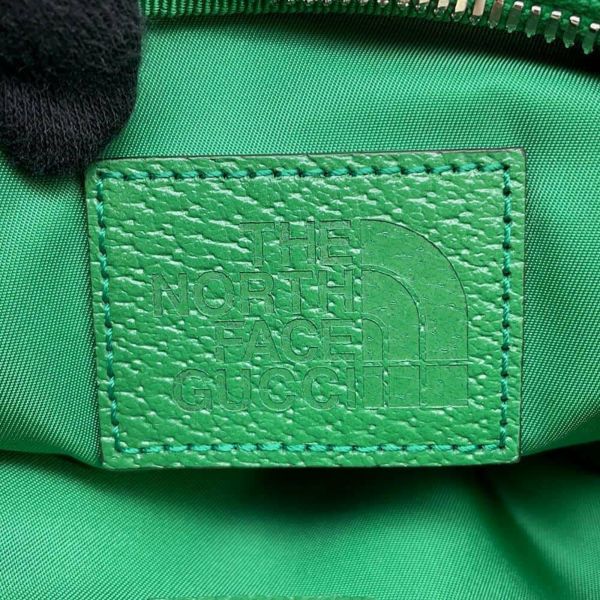 グッチ ボディバッグ ザノースフェイスコラボ ナイロン 650299 GUCCI THE NORTH FACE ウエストバッグ 黒