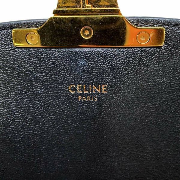 セリーヌ ショルダーバッグ ティーントリオンフ キャンバス レザー CELINE バッグ