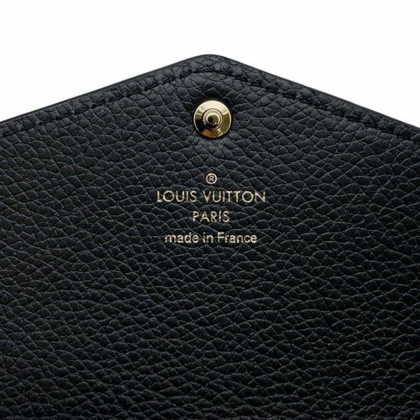 ルイヴィトン 長財布 モノグラム・アンプラント ポルトフォイユ・サラ M82257 LOUIS VUITTON 黒 ブラック