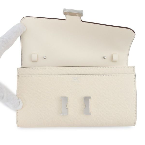 エルメス 長財布 コンスタンス トゥーゴー ロング ナタ/シルバー金具 エプソン W刻印