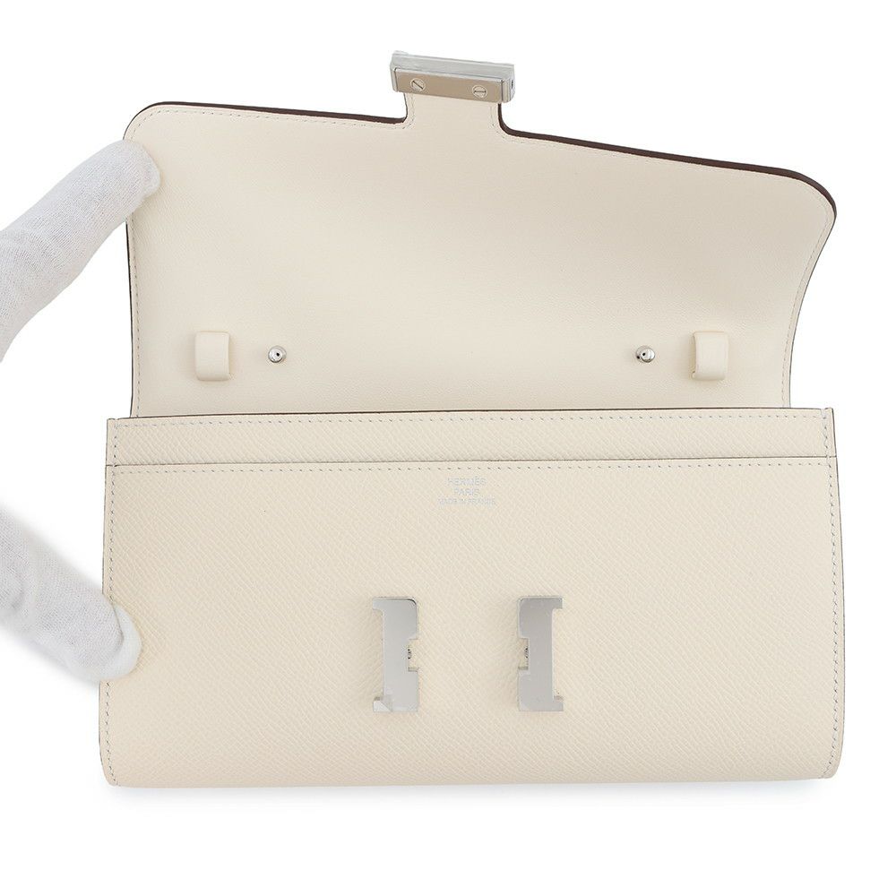 エルメス 長財布 コンスタンス トゥーゴー ロング ナタ/シルバー金具 エプソン W刻印