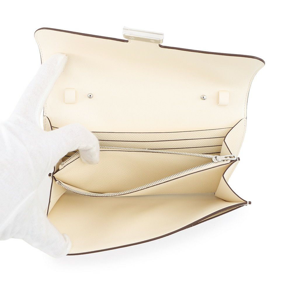 エルメス 長財布 コンスタンス トゥーゴー ロング ナタ/シルバー金具 エプソン W刻印