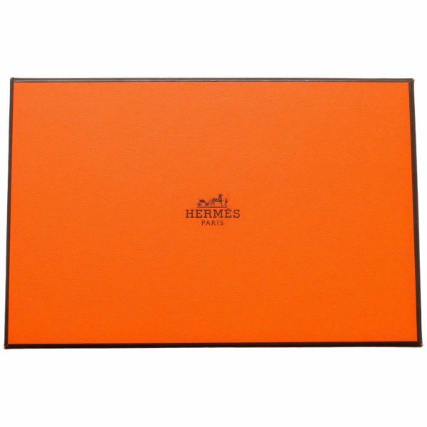 エルメス 長財布 ベアンスフレ ゴールド/シルバー金具 ヴォーエプソン U刻印 HERMES 財布