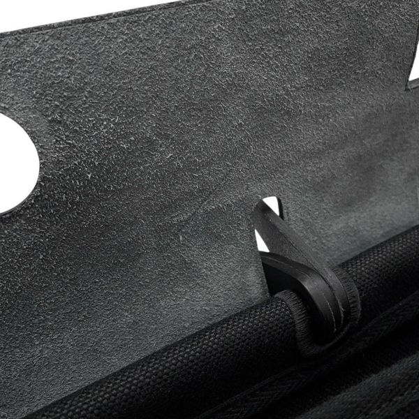 エルメス エールバッグジップPM ブラック/ゴールド金具 トワルミリタリー/ヴァッシュハンター U刻印  黒