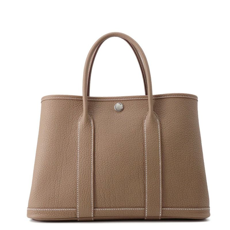 エルメス トートバッグ ガーデンパーティTPM エトゥープ/シルバー金具 ネゴンダ K刻印