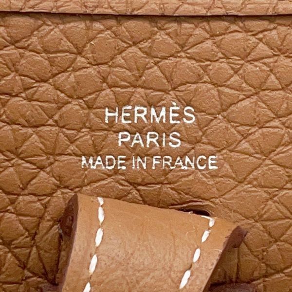 エルメス エブリンTPM 111cm アマゾン ゴールド/シルバー金具 トリヨンクレマンス K刻印