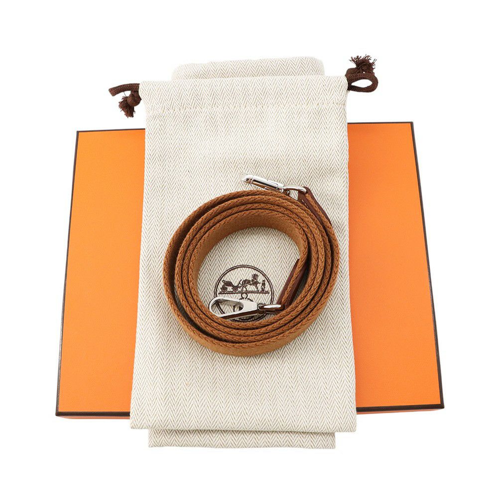 エルメス エブリンTPM 111cm アマゾン ゴールド/シルバー金具 トリヨンクレマンス K刻印