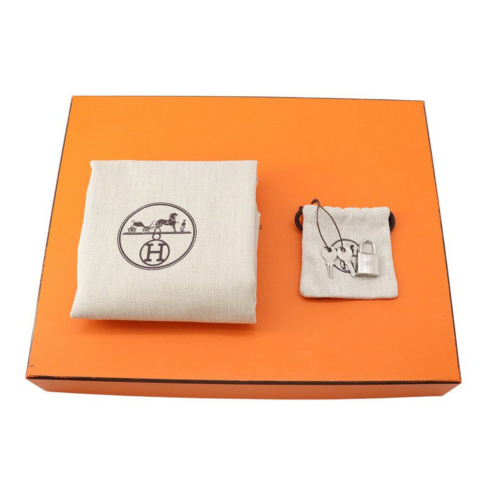 エルメス ハンドバッグ ピコタンロックMM ブラック/シルバー金具 トリヨンクレマンス K刻印 黒