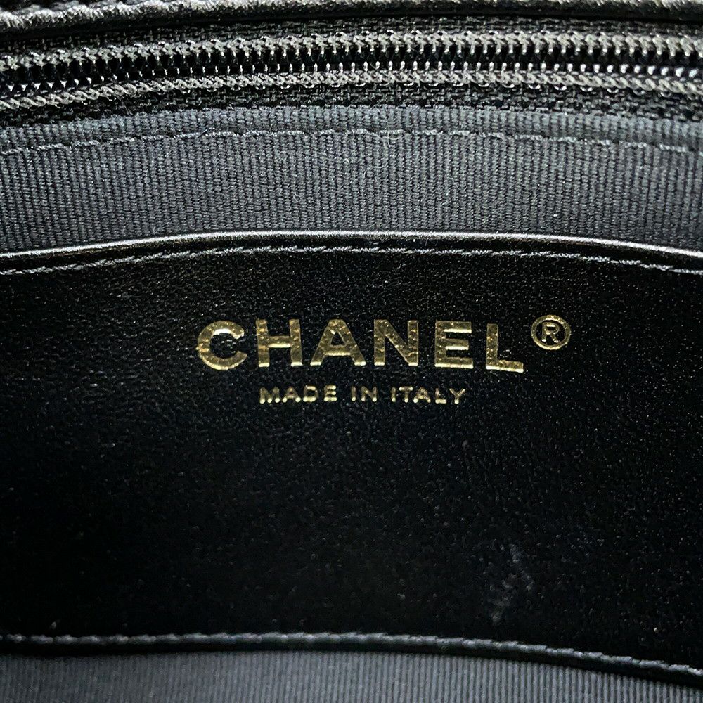 シャネル チェーンショルダーバッグ マトラッセ ココマーク スモール ラムスキン AS3214 CHANEL ワンショルダー 黒