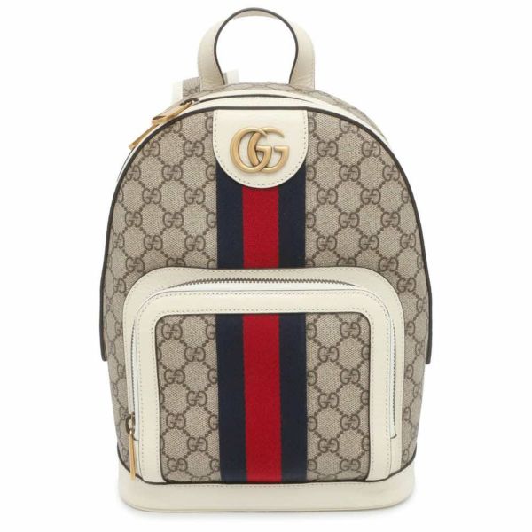 グッチ リュック オフィディア GGスプリーム スモール 547965 GUCCI バッグ バックパック 白