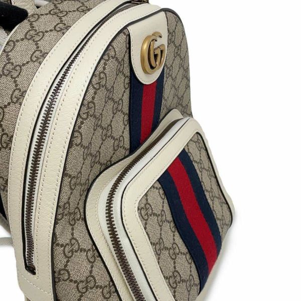 グッチ リュック オフィディア GGスプリーム スモール 547965 GUCCI バッグ バックパック 白