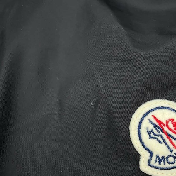 モンクレール ジャケット ポンチョ ドルマンスリーブ ナイロン レディースサイズ1 E10934904105 MONCLER 黒