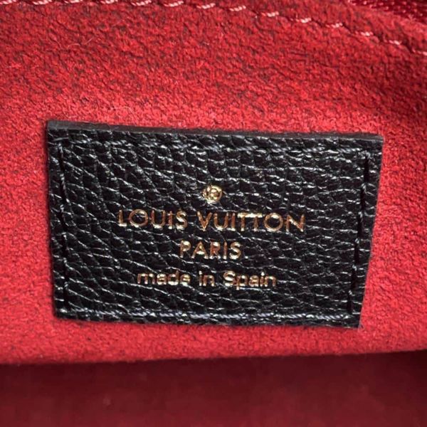 ルイヴィトン ハンドバッグ オンザゴーPM モノグラム・アンプラント M45659 LOUIS VUITTON トート 2wayショルダー 黒 ブラック