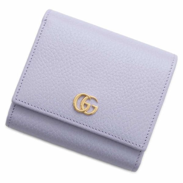 グッチ二つ折り財布 ダブルG ミディアム ウォレット レザー 598587 GUCCI 財布