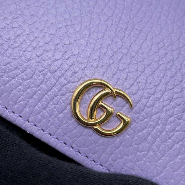 グッチ二つ折り財布 ダブルG ミディアム ウォレット レザー 598587 GUCCI 財布