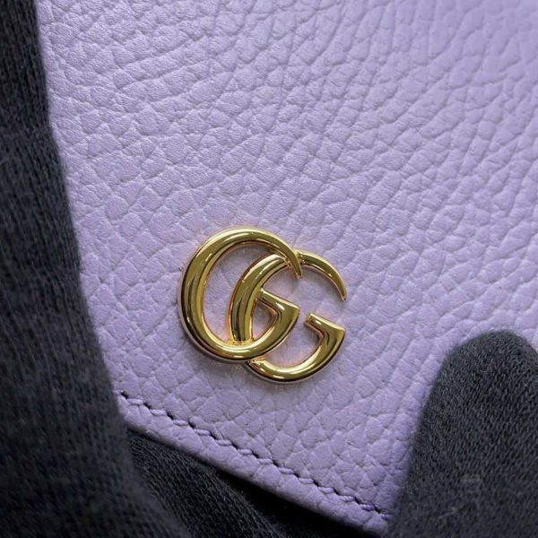 グッチ二つ折り財布 ダブルG ミディアム ウォレット レザー 598587 GUCCI 財布