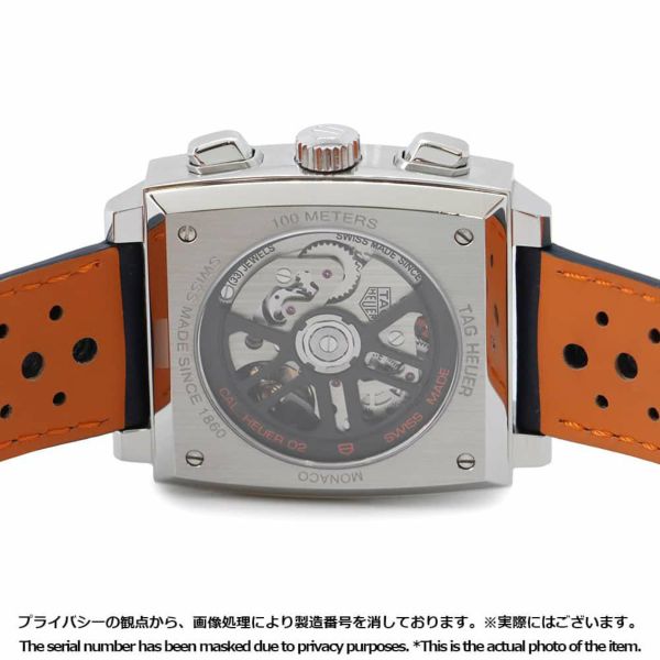 タグホイヤー モナコ クロノグラフ ガルフ CBL2115.FC6494 TAG Heuer 腕時計 ネイビー文字盤