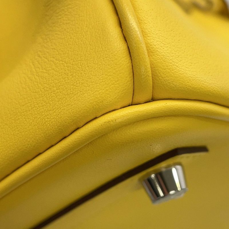 エルメス バーキン25 ジョーヌナプル/シルバー金具 スイフト B刻印 HERMES Birkin ハンドバッグ