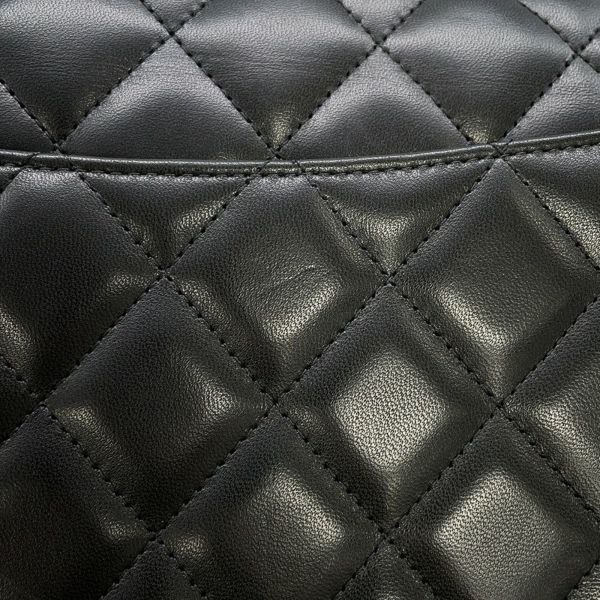 シャネル チェーンショルダーバッグ マトラッセ30 ラムスキン ココマーク A58600 CHANEL バッグ 黒