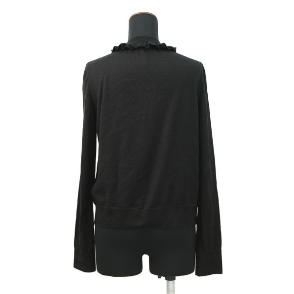 エルメス カーディガン Palefroi Remix パルフロワ・リミックス ツイルレーヌ レディースサイズ36 HERMES 黒