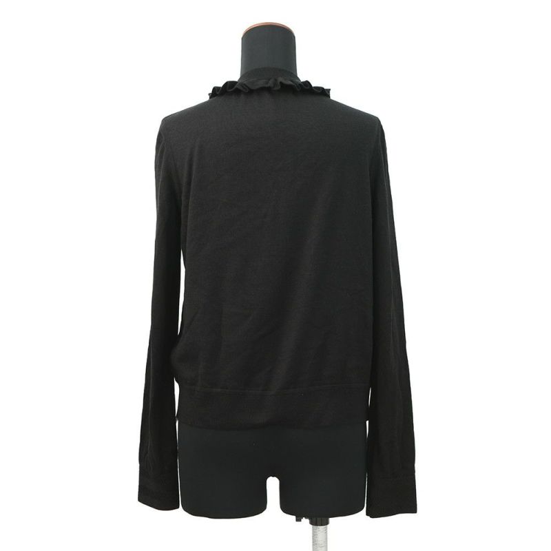 エルメス カーディガン Palefroi Remix パルフロワ・リミックス ツイルレーヌ レディースサイズ36 HERMES 黒