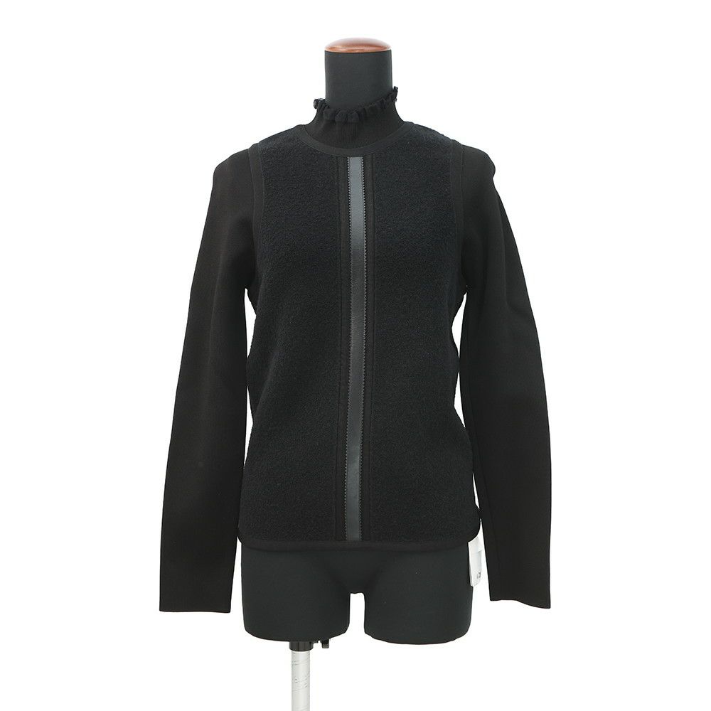 エルメス ニット ロングスリーブ レディースサイズ36 HERMES トップス 黒