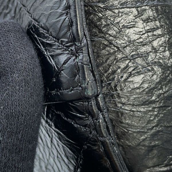 シャネル ショルダーバッグ バケット ココマーク マトラッセ CHANEL 黒